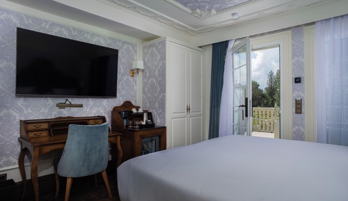 Habitación ejecutiva con 1 cama doble o 2 individuales, terraza