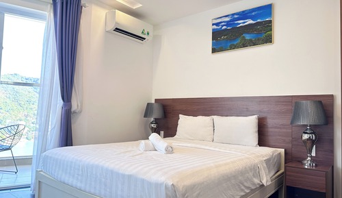Apartamento Deluxe, 2 habitaciones, balcón, vistas al mar