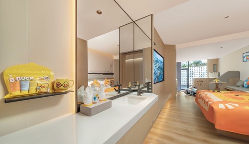 Suite familiar, patio