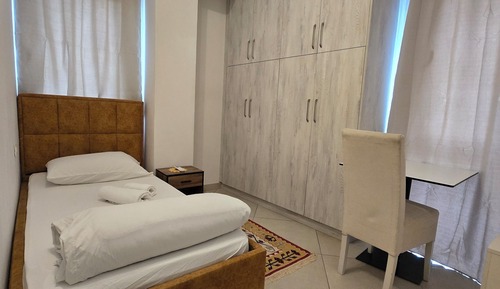 Habitación individual básica, vistas a la ciudad
