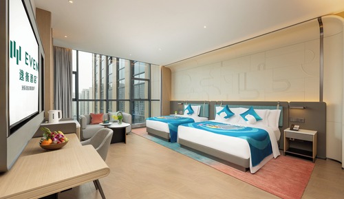 Habitación Premium, 1 cama de matrimonio, vistas a la ciudad
