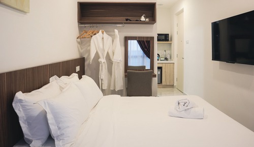 Habitación estándar doble, vistas a la ciudad