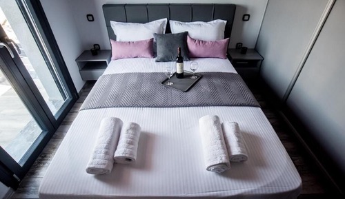 Villa estándar, bañera de hidromasaje, vistas al mar