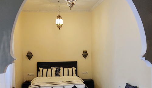 Deluxe Triple Room, Courtyard View