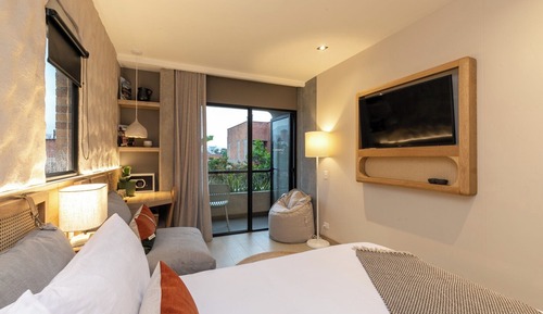 Habitación superior, balcón