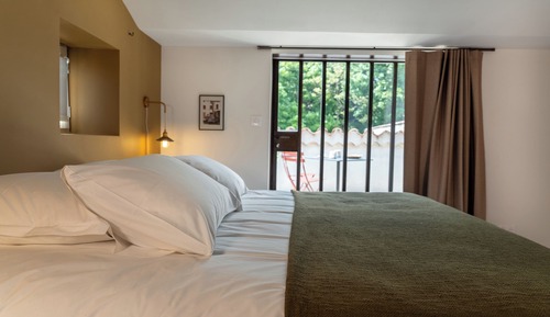 Habitación Deluxe doble, vistas al jardín