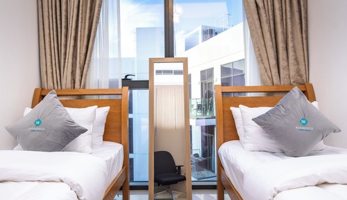 Apartamento familiar, balcón