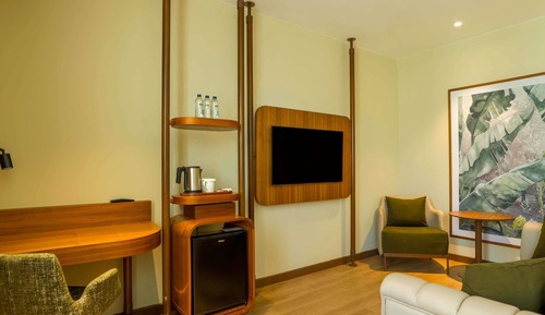 Habitación triple superior, varias camas