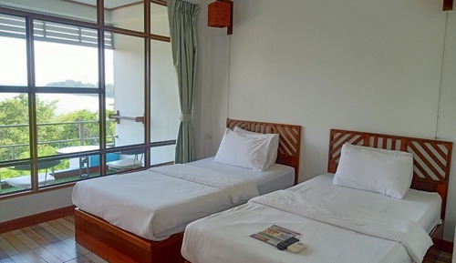 Habitación Deluxe con 2 camas individuales, no fumadores, vistas al río