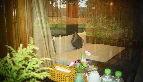 Habitación, vistas al jardín