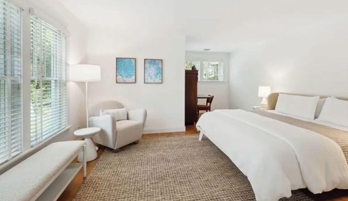 Habitación superior, vistas al jardín