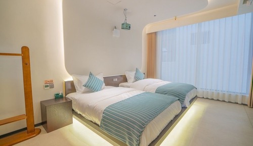 Habitación Elite con 2 camas individuales, fumadores, baño privado