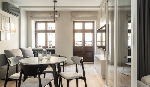 Apartamento, balcón, vistas a la ciudad