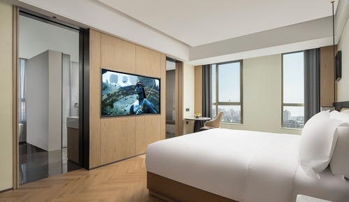 Suite ejecutiva, vistas a la ciudad