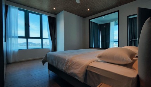 Dúplex Confort, 2 habitaciones, vistas al mar, en esquina