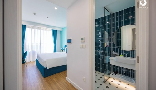 Apartamento Deluxe, 2 habitaciones, habitaciones comunicadas, vistas al mar