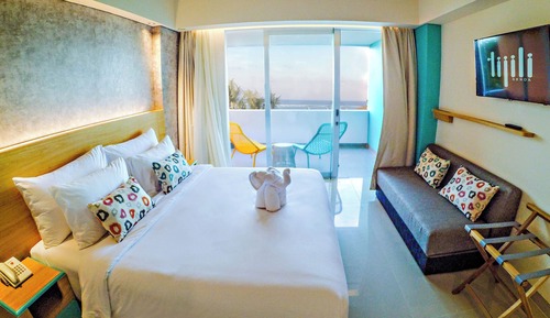 Habitación doble, vistas al mar