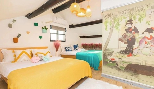 Habitación clásica con 2 camas individuales