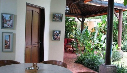 Habitación doble superior, solo para hombres, patio, vistas a la piscina