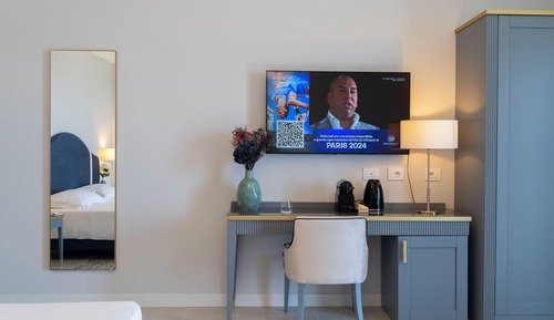 Habitación Deluxe doble, balcón, vistas al mar