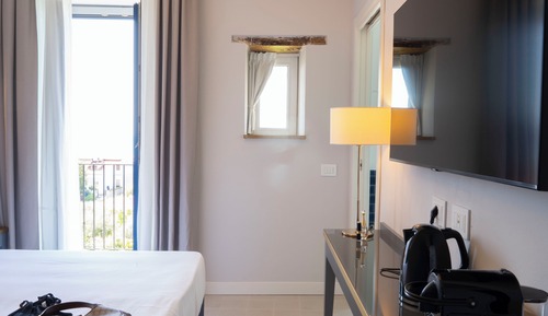 Habitación doble superior, balcón, vistas al mar