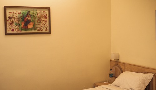 Habitación básica con 1 cama doble o 2 individuales