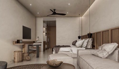 Suite Deluxe, piscina privada, frente a la playa