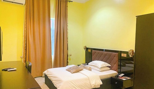 Habitación Deluxe doble, balcón, vistas a la ciudad