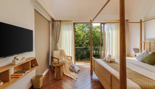 Habitación de lujo, vistas a la piscina