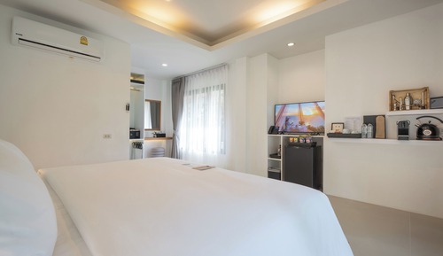 Habitación Deluxe doble, balcón, vistas al jardín