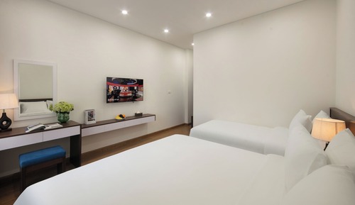 Habitación triple familiar, vistas a la ciudad