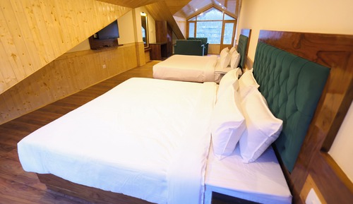 Suite familiar, balcón, vistas a la montaña