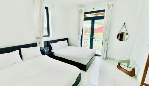 Habitación doble superior, 2 camas dobles, balcón