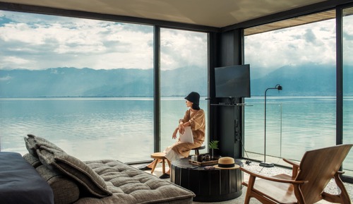 Habitación panorámica doble, vistas al lago