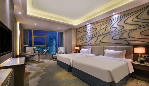 Habitación Confort con 2 camas individuales, vistas a la ciudad