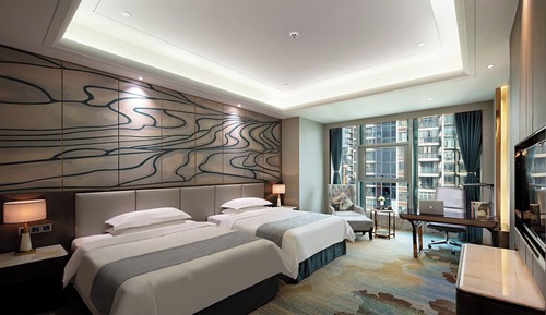 Habitación Business con 2 camas individuales, vistas a la ciudad