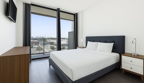 Habitación Deluxe, 1 cama de matrimonio, vistas a la ciudad