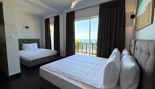 Habitación familiar, balcón, vistas al mar