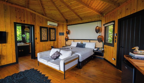 Casa Deluxe en un árbol, vistas al jardín