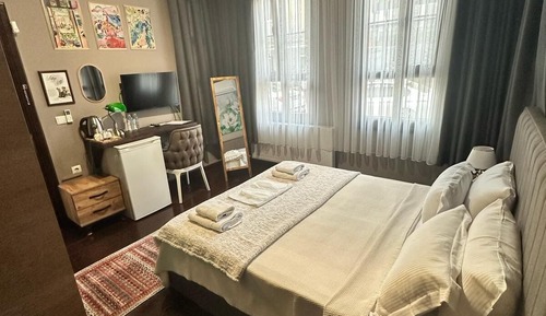 Habitación Confort con 2 camas individuales, 1 habitación, vistas a la ciudad