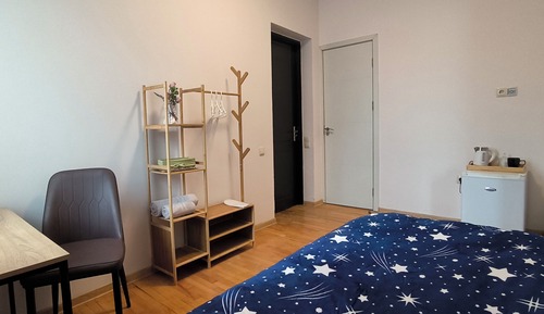 Habitación individual, vistas al patio