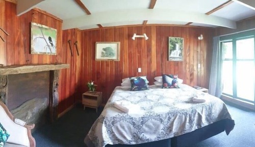 Habitación con 1 cama doble o 2 individuales, vistas al jardín