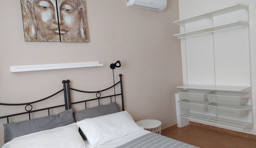 Habitación doble, vistas al patio