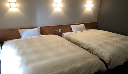 Habitación básica con 2 camas individuales, no fumadores