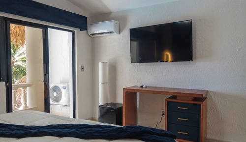 Habitación Deluxe doble, en la zona del patio