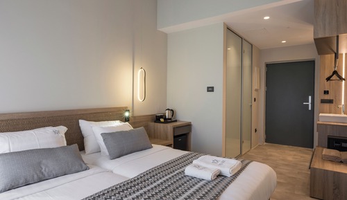 Habitación doble, vistas al mar