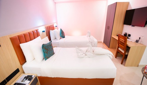 Habitación ejecutiva con 2 camas individuales