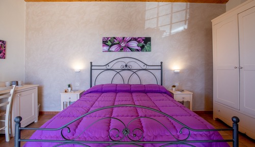 Habitación triple Confort, en la zona del jardín