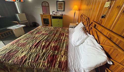 Habitación, 1 cama de matrimonio grande, no fumadores, bañera de hidromasaje