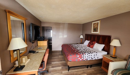 Habitación individual económica, 1 cama de matrimonio grande, fumadores